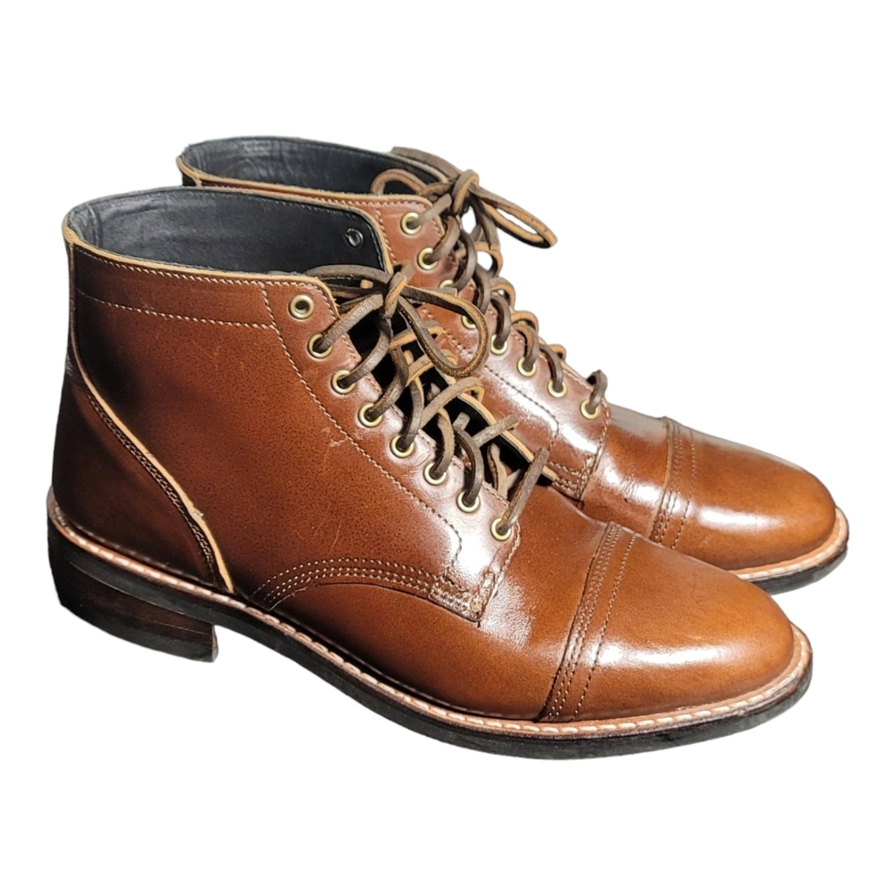 Thursday Everyday Ankle Boots Mens Size 10 D Leather SBR - Picture 1 of 10